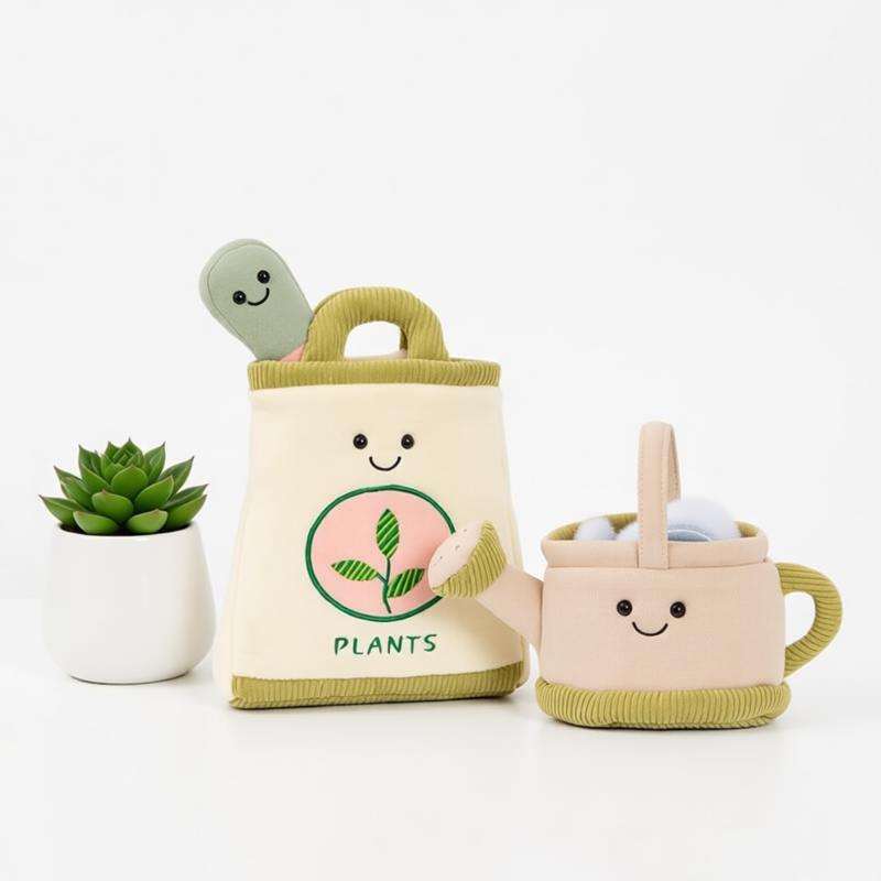 The Plant Parent - Juguete de peluche de jardinería con