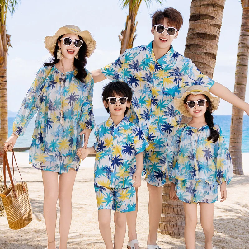 The Plant Parent - Ropa de vacaciones familiares, trajes a