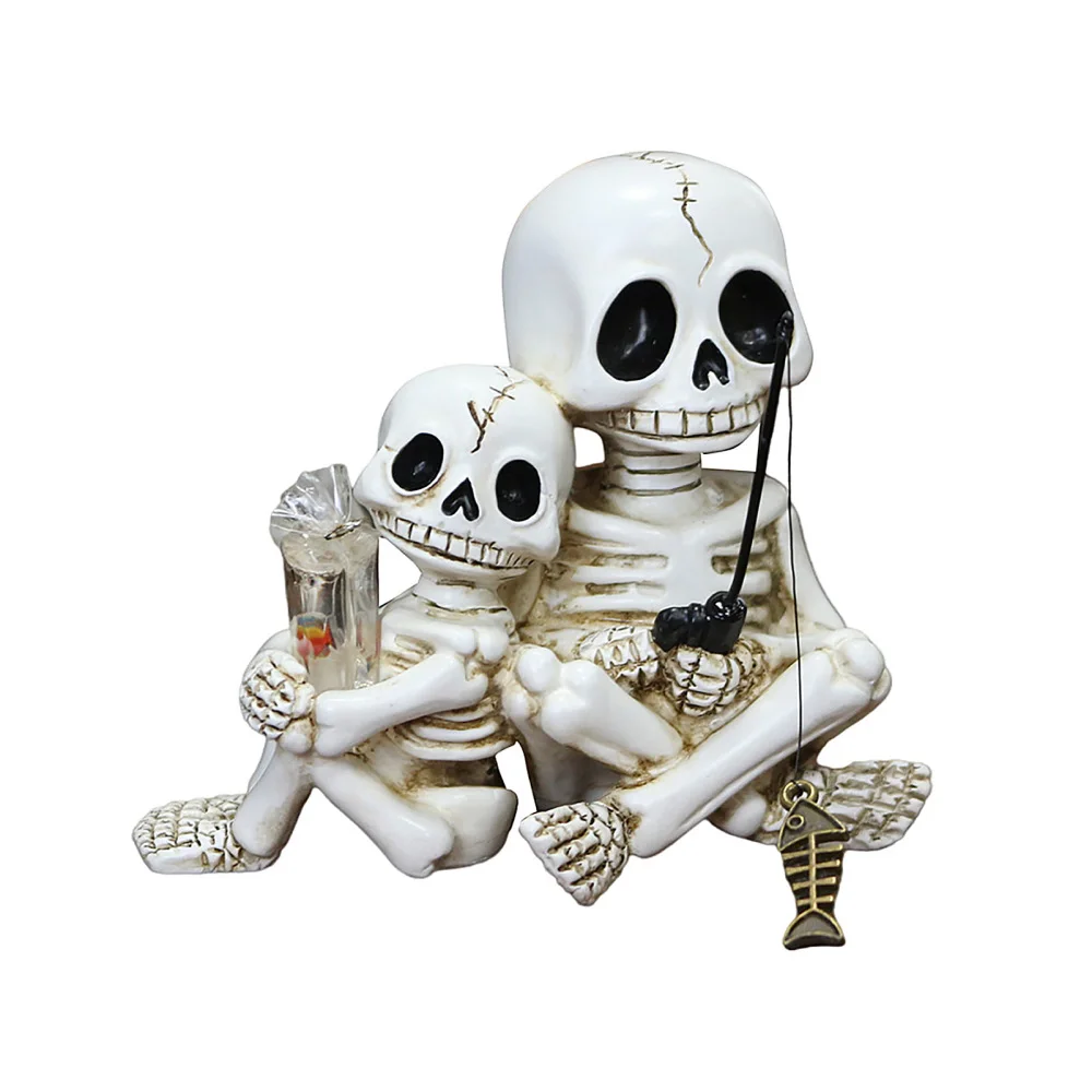 Estatua de calavera para padre - The Plant Parent reseña y precio