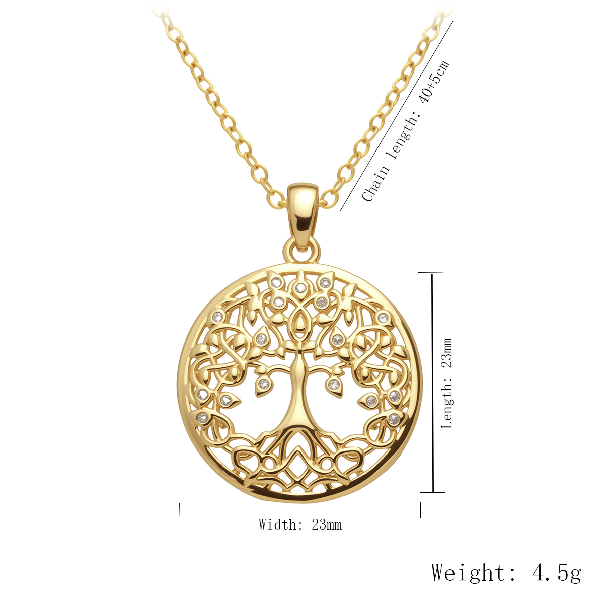 Collar de árbol de la vida a l - The Plant Parent reseña y precio